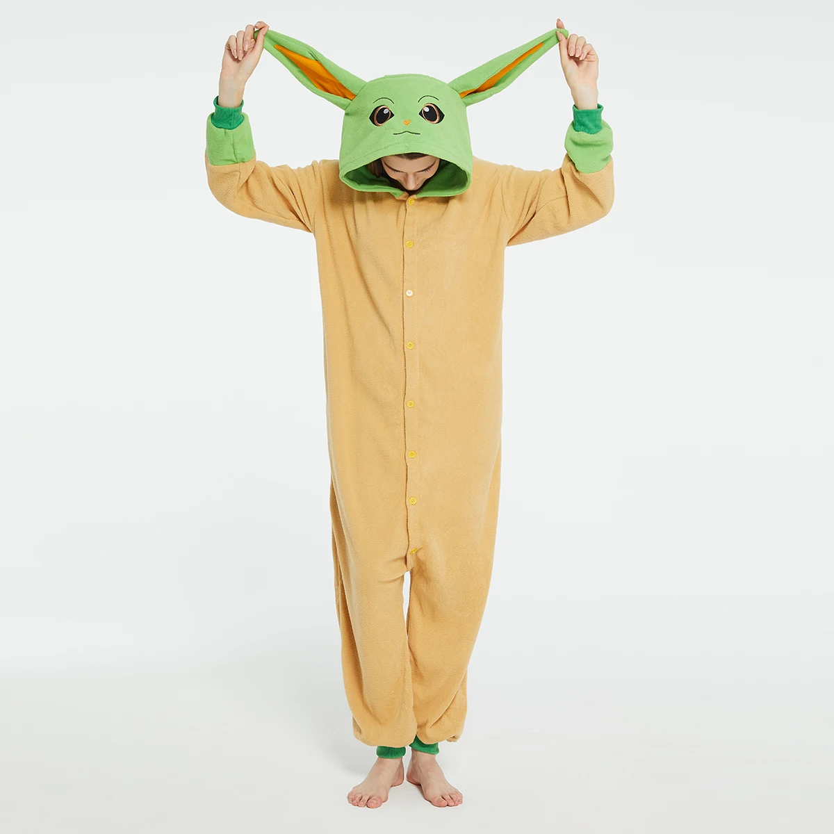 Baby Clothing Discount - Adults Yoda Baby Grogu Onesies Halloween