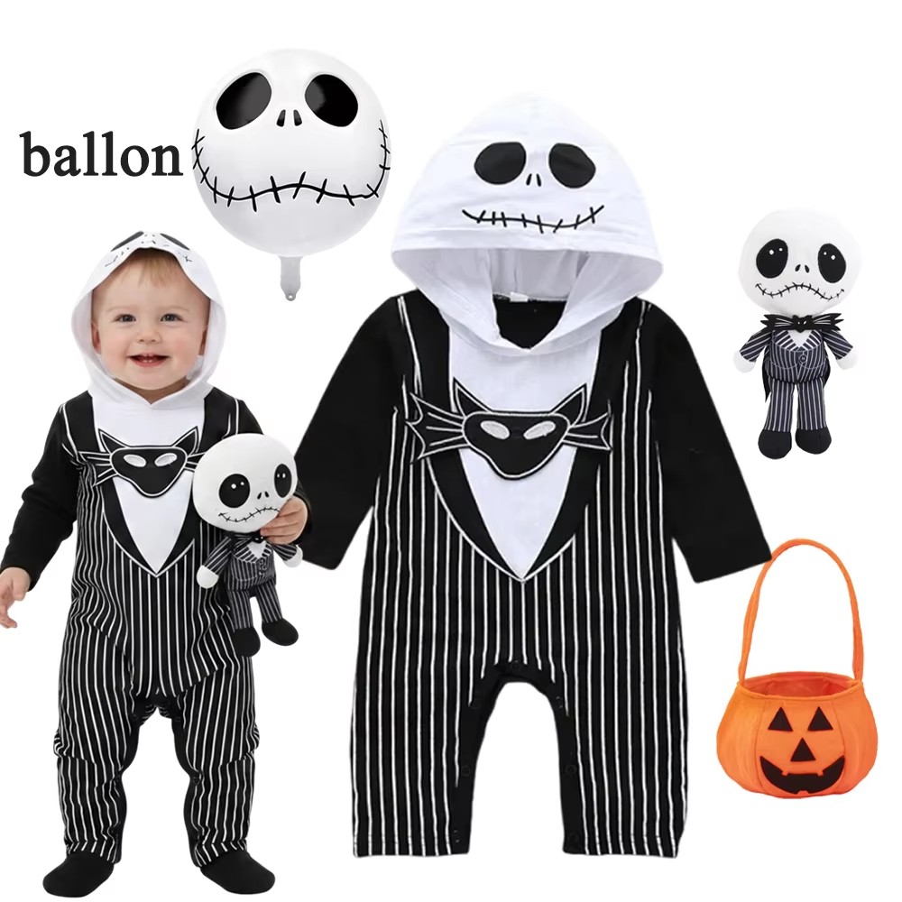 Baby Clothing Discount - Baby Boys Hooded Romper Halloween Cosplay