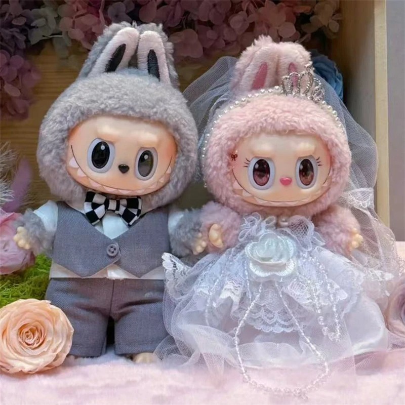 Baby Clothing Unisex - 15 17cm For Labubu Doll Wedding
