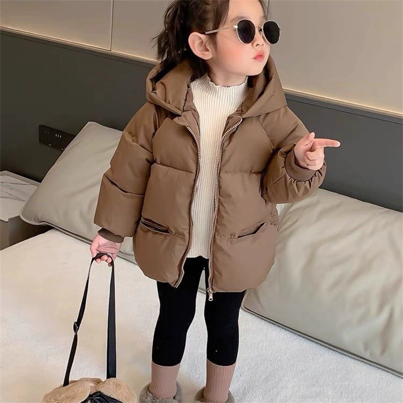 Baby Clothing Zip - Girls Cotton Coat Boys Thick Hooded