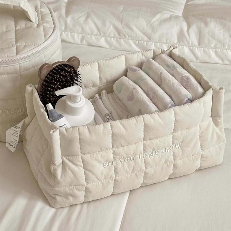 Baby Clothing Basket - Korean Style Baby Diaper Storage Bag