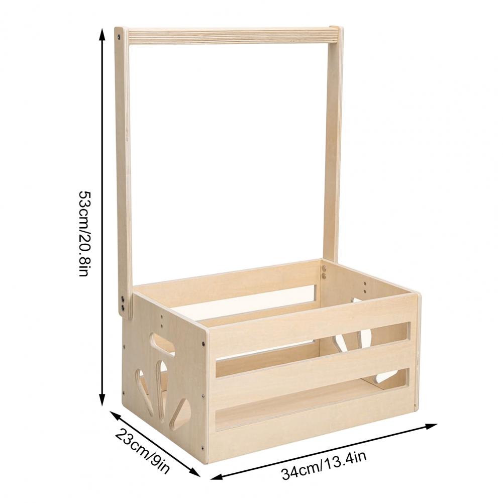 Baby Clothing Types - Storage Rack Wooden Baby Shower Crate