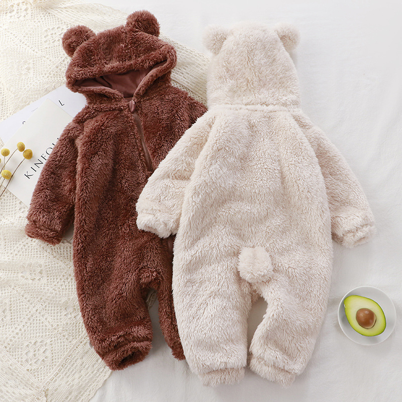 Baby Clothing Zip - 2025 Winter Baby Clothes Cute Cartoon