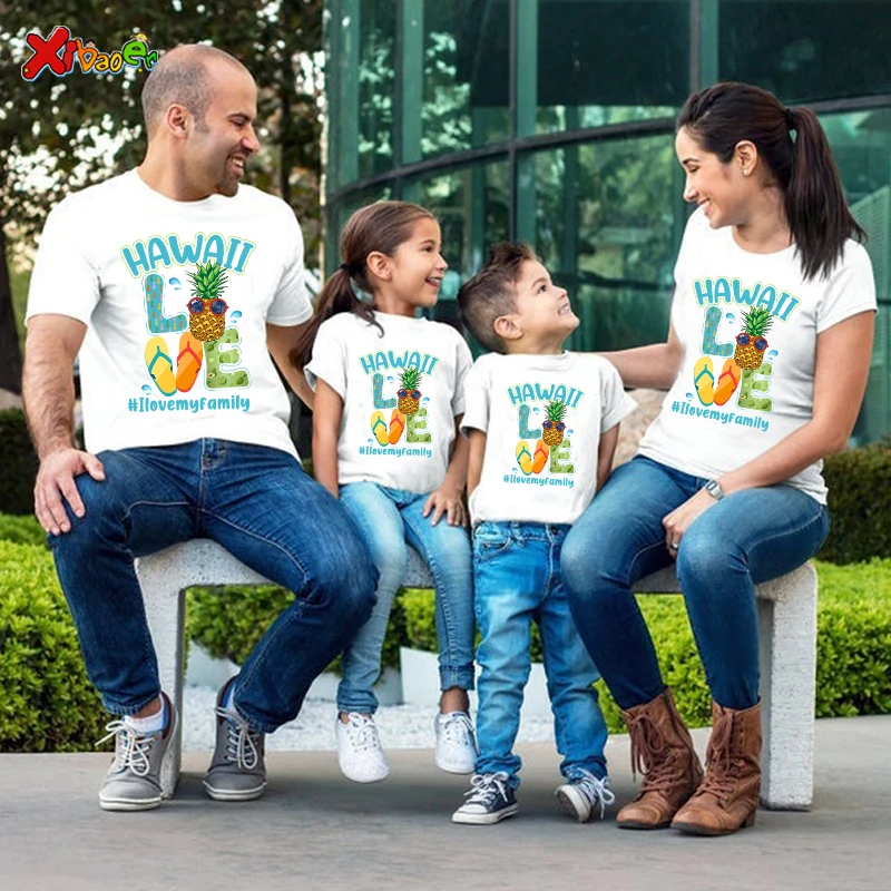 Baby Clothing Hawaii - Hawaii birthday shirtFamily Summer Vacation Matching