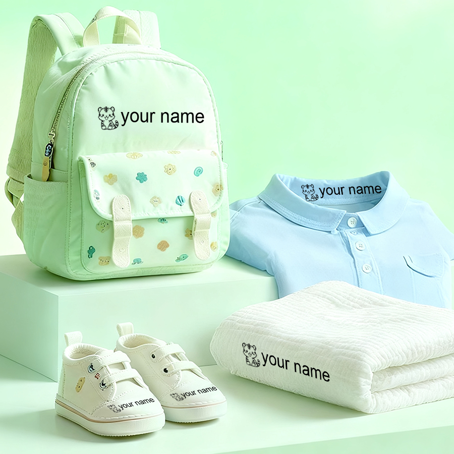 Personalized Kids Name Stamp-W - Baby Clothing Name 评论和价格