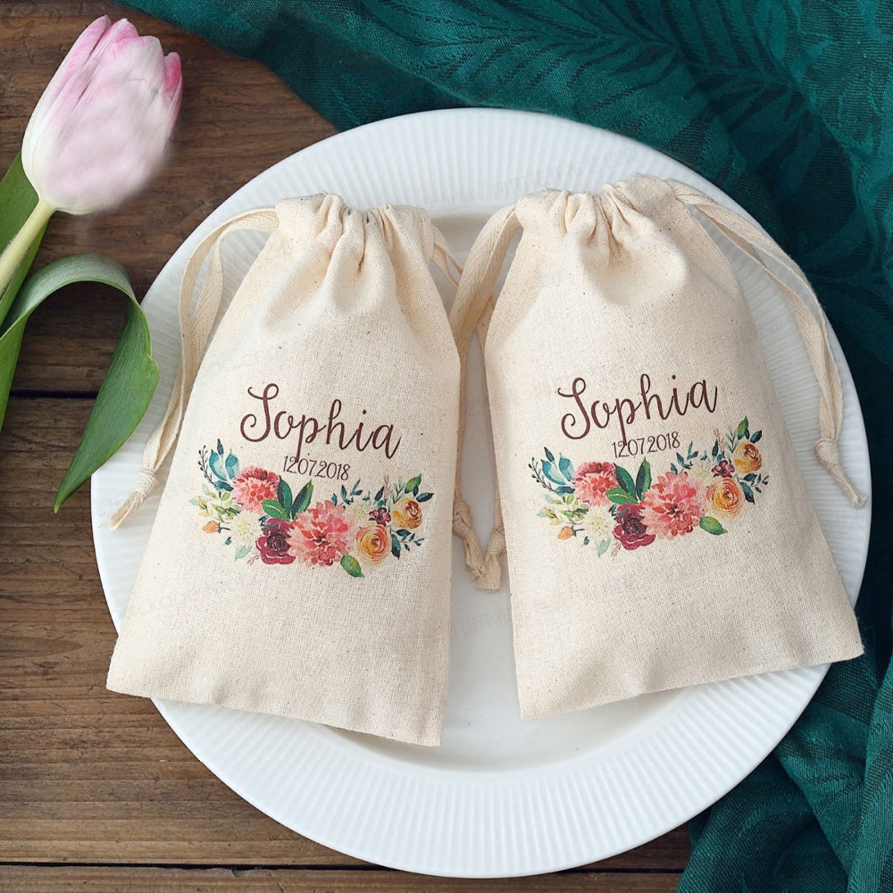 100pcs Custom Name Logo Weddin - Baby Clothing Name 评论和价格