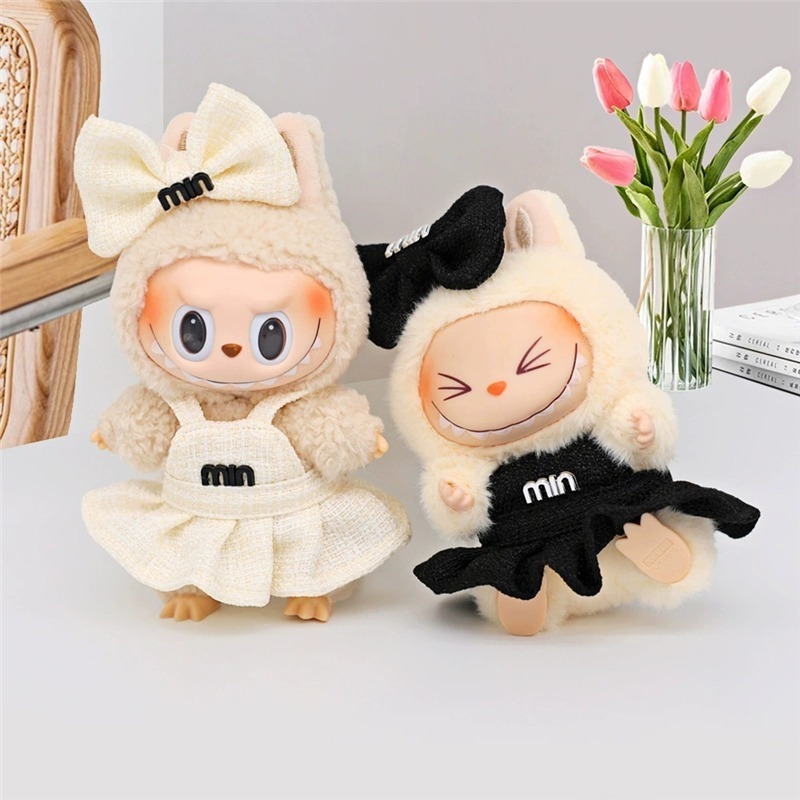 15 17cm For Labubu Doll Korean - Baby Clothing Unisex 评论和价格