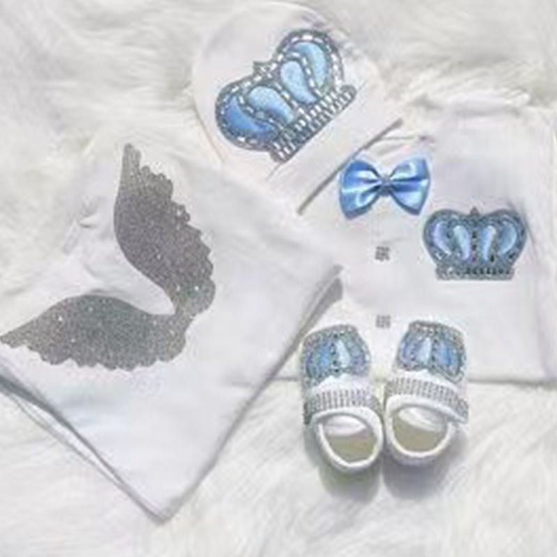 4pcs Welcome Home Romper Baby  - Baby Clothing Name 评论和价格