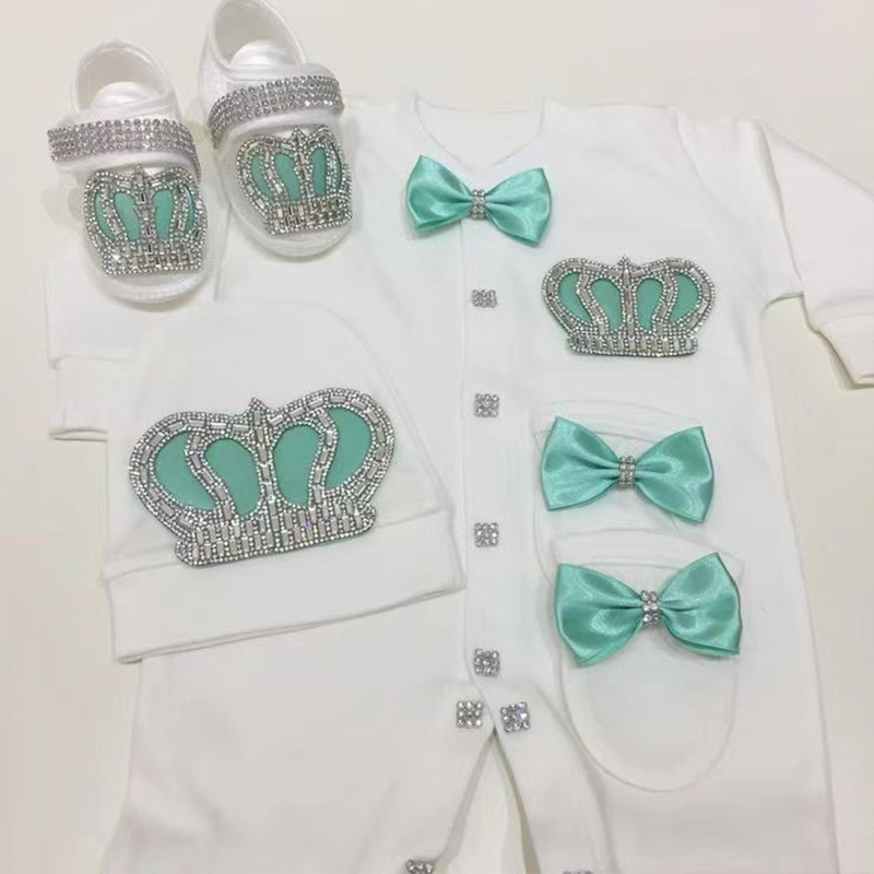 4pcs Welcome Home Romper Baby  - Baby Clothing Name 评论和价格