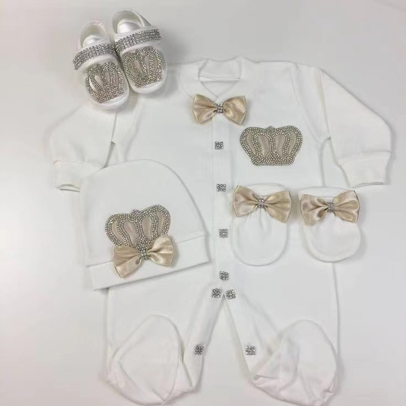 4pcs Welcome Home Romper Baby  - Baby Clothing Name 评论和价格