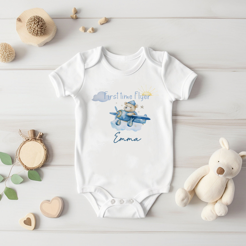 Custom Name Frist Time Flyer&b - Baby Clothing Name 评论和价格