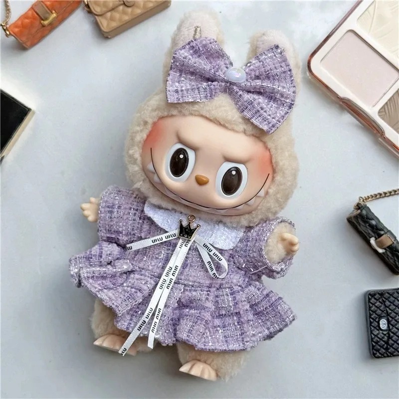 15 17cm For Labubu Doll Adorab - Baby Clothing Unisex 评论和价格
