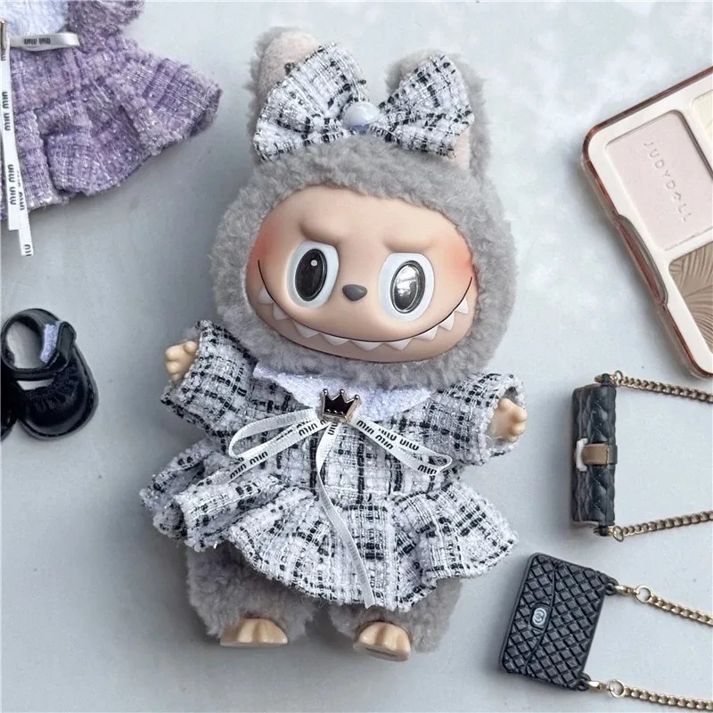 15 17cm For Labubu Doll Adorab - Baby Clothing Unisex 评论和价格