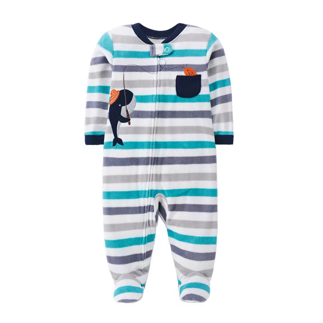 Newborn Baby Boy Girl Rompers  - Baby Clothing Zip 评论和价格