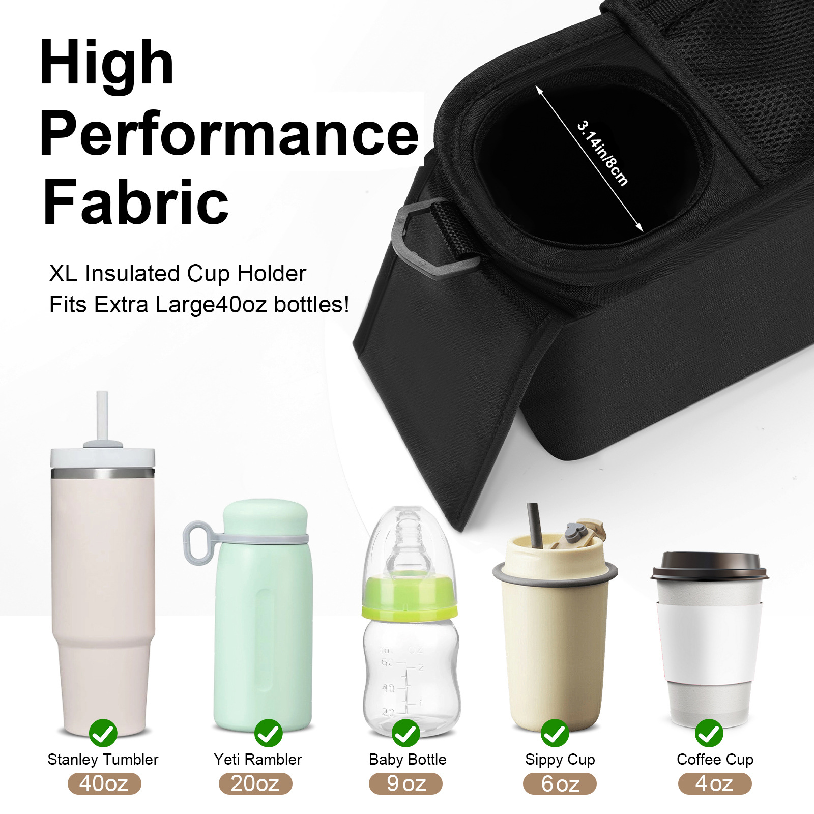 Baby Stroller Organizer Large  - Baby Clothing Types 评论和价格