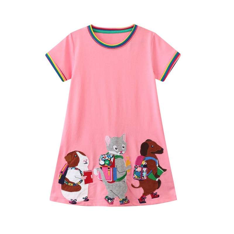 Jumping Meters 2-8T School Pri - Baby Clothing Embroidery 评论和价格