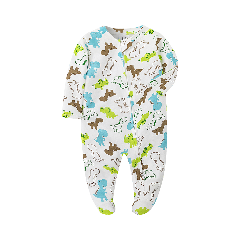 Unisex Newborn Baby Footed Paj - Baby Clothing Zip 评论和价格