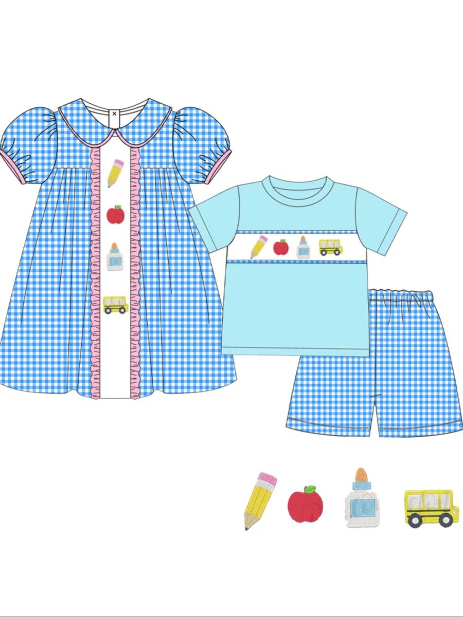 Custom Design Children Matchin - Baby Clothing Name 评论和价格
