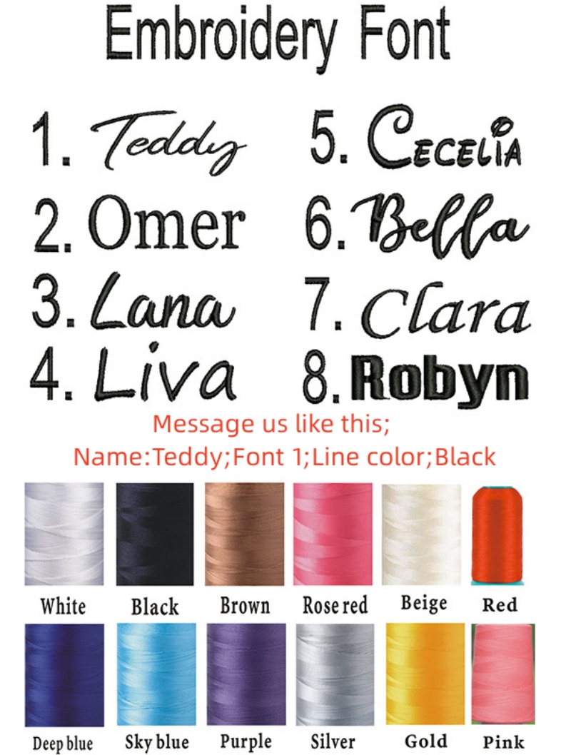 Personalised Embroidery Childr - Baby Clothing Name 评论和价格