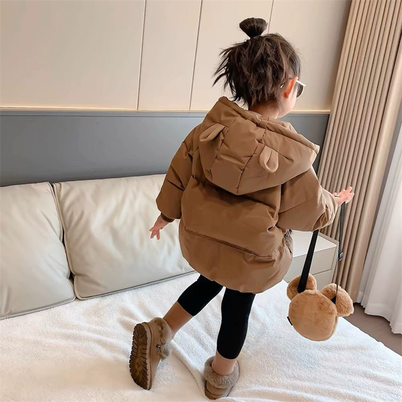 Girls Cotton Coat Boys Thick H - Baby Clothing Zip 评论和价格