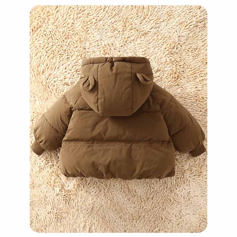 Girls Cotton Coat Boys Thick H - Baby Clothing Zip 评论和价格