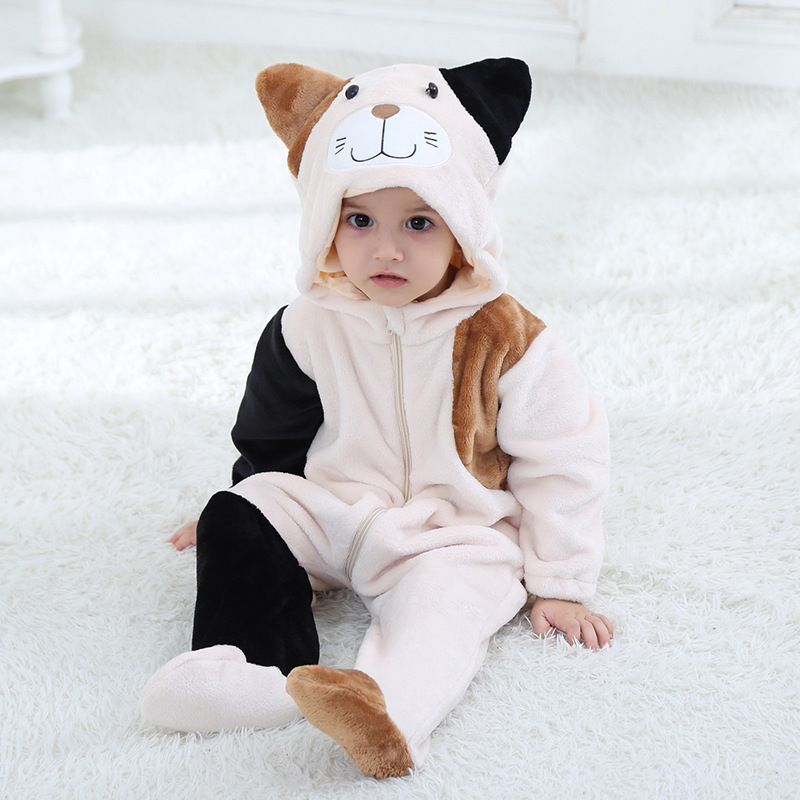 Animal Cat Newborn Baby Clothe - Baby Clothing Zip 评论和价格