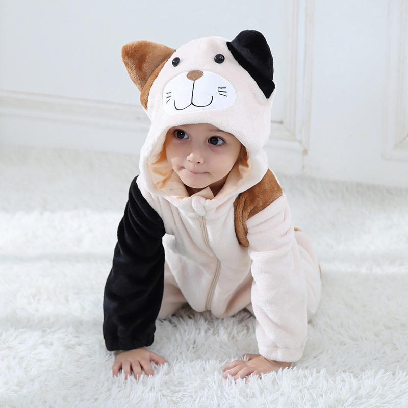 Animal Cat Newborn Baby Clothe - Baby Clothing Zip 评论和价格