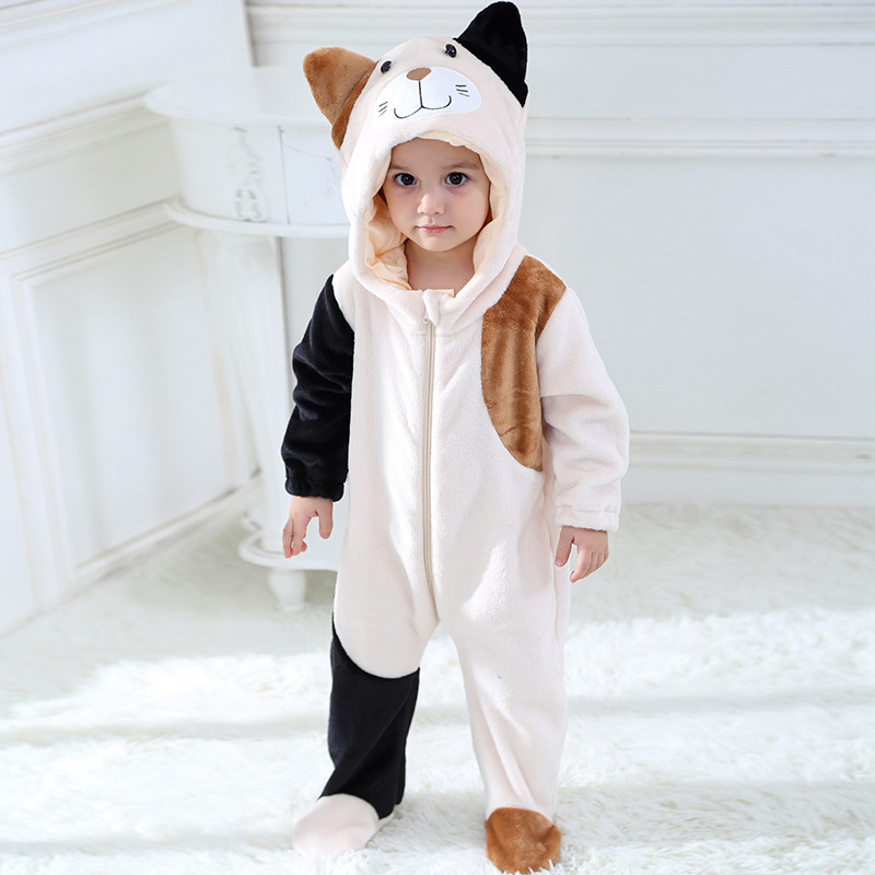Animal Cat Newborn Baby Clothe - Baby Clothing Zip 评论和价格