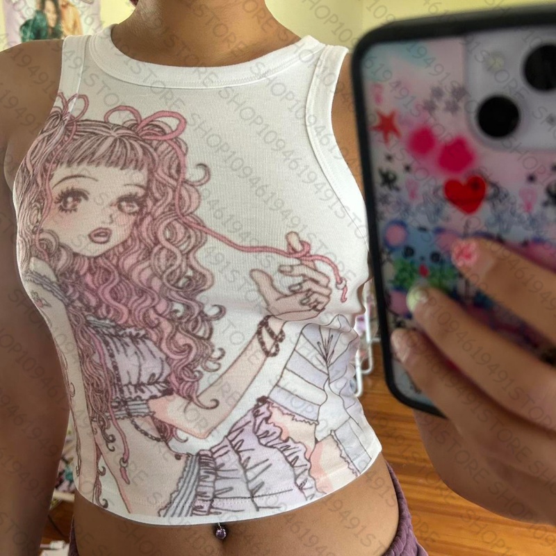 top mujer Tanks & Camis Tops P - Baby Y2K Clothing 评论和价格