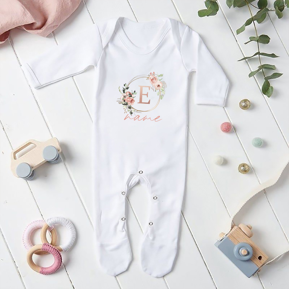 Personalised Baby Girl Sleepsu - Baby Clothing Name 评论和价格