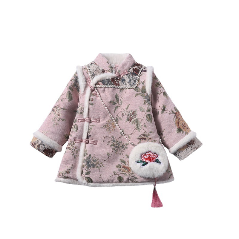 Winter Baby Girls Hanfu Kids P - Baby Clothing Embroidery 评论和价格