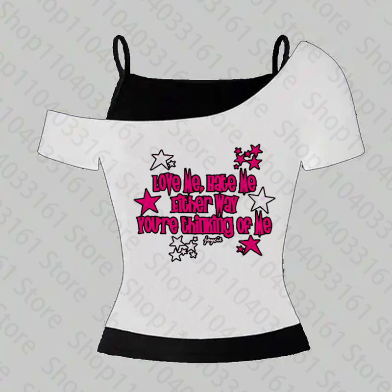 Aesthetic Clothing T-shirt Bab - Baby Y2K Clothing 评论和价格