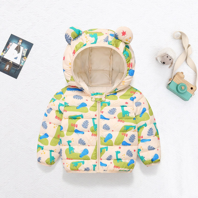 Children's Cotton Coat Baby Ca - Baby Clothing Zip 评论和价格