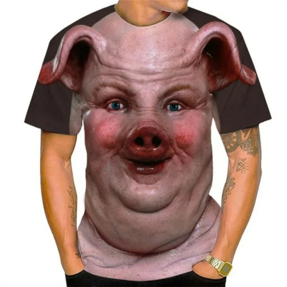 Summer Men T-shirt Summer 3D P - Baby Y2K Clothing 评论和价格