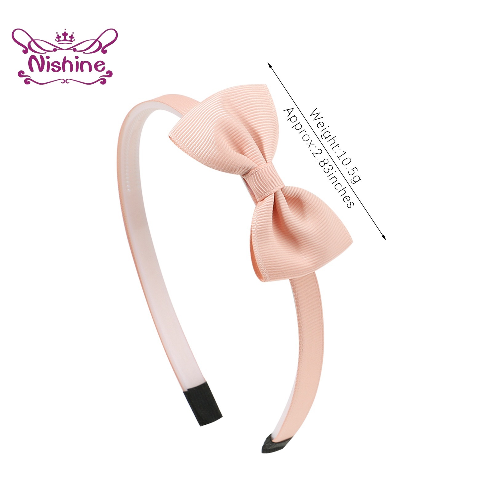 1PCS Ribbon Bow Knot Headband  - Baby Clothing Unisex 评论和价格