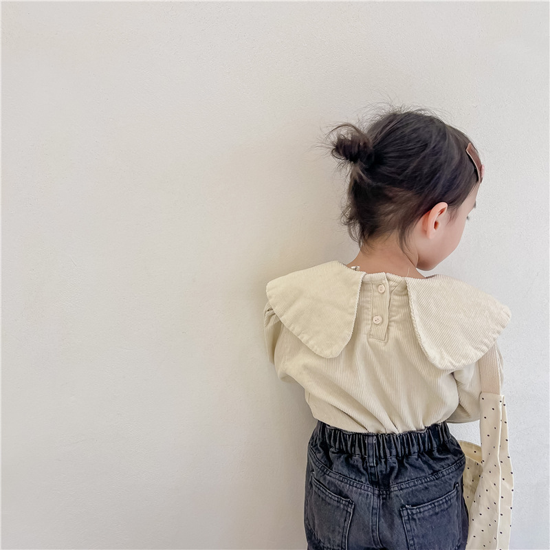 Girls Shirt 2025 Autumn New Ch - Baby Clothing Embroidery 评论和价格