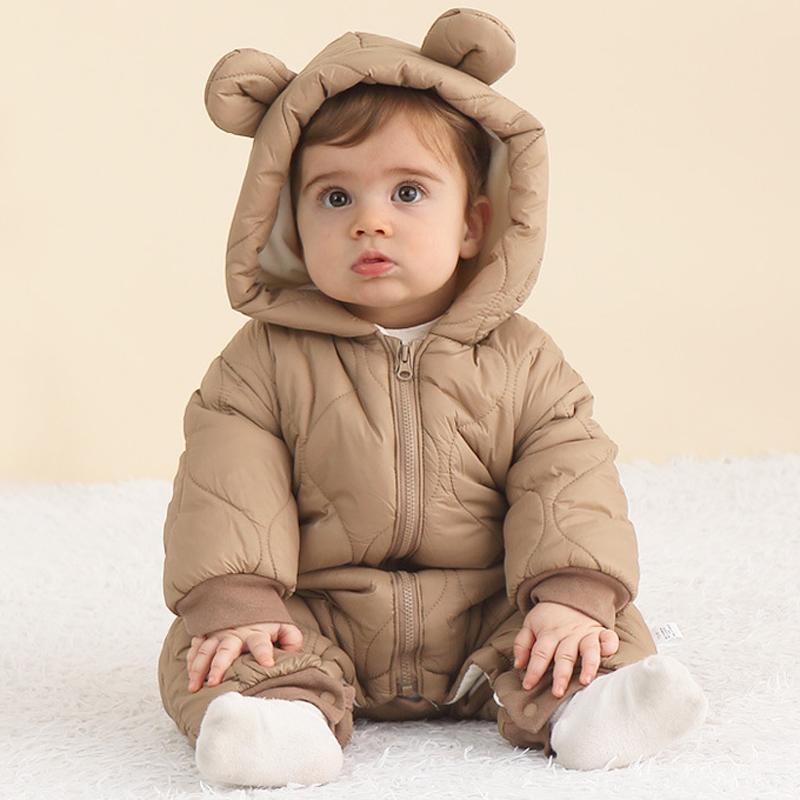 Newborn Baby Romper Winter Thi - Baby Clothing Zip 评论和价格
