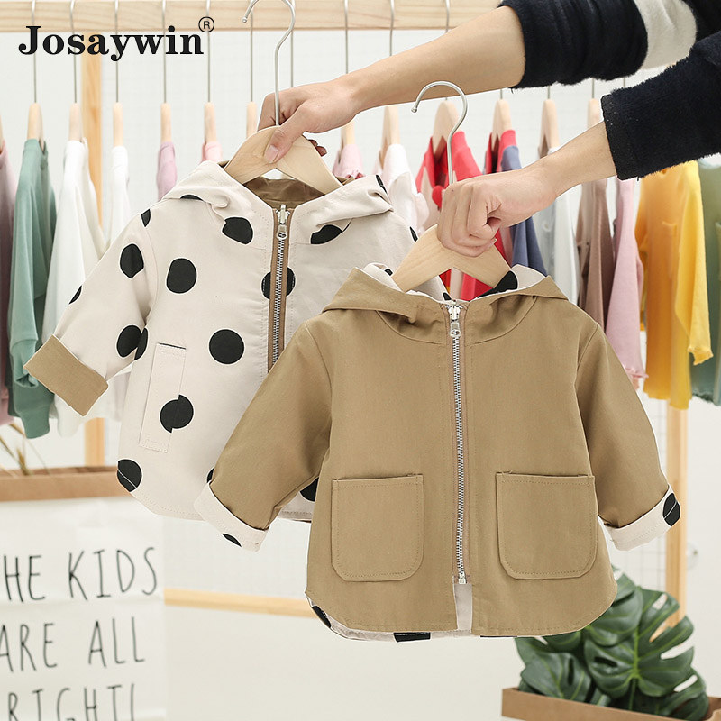 Reversible  Jacket Coats Baby  - Baby Clothing Zip 评论和价格