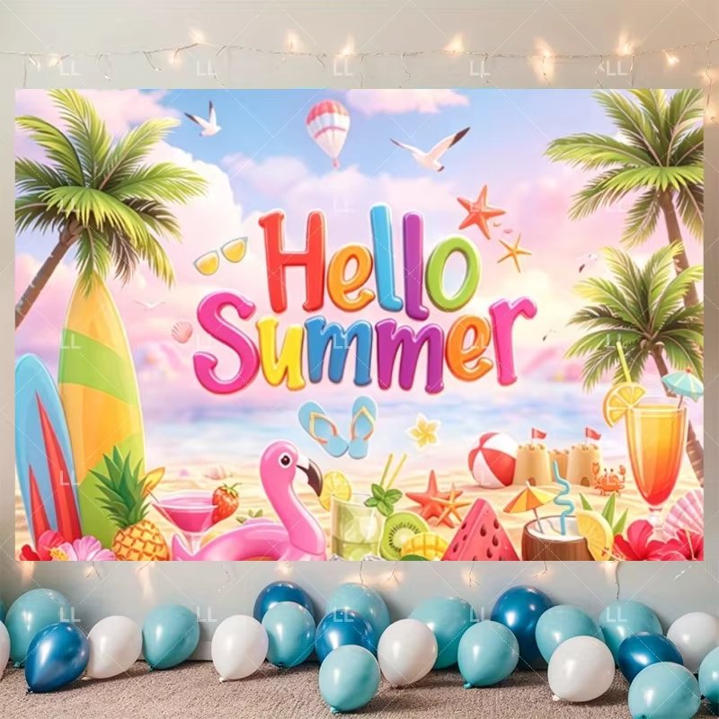Summer Hawaii Beach Party Deco - Baby Clothing Hawaii 评论和价格